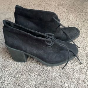 Black booties